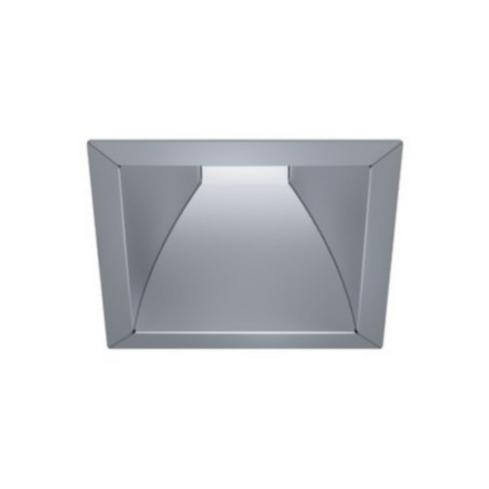 Halo Commercial 41SQ 4" Square Reflector, Medium Distribution - Semi-Specular Clear/Polished Flange