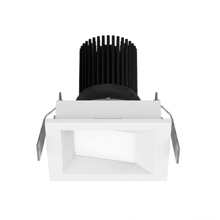 Halo ML4ALSFS1ES ML Flex Series 4" Square Smooth Canless LED Adjustable Downlight, 5CCT & 3 Lumen Selectable