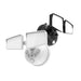 Halo SEC2HSBAT SEC Series Twin Head Motion & Security LED Floodlight, Battery-Powered, 5CCT & 4 Lumens Selectable