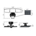 Halo SEC3HSSOL SEC Series Triple Head Motion & Security LED Floodlight, Solar-Powered, 5CCT & 4 Lumens Selectable