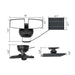 Halo SEC2HSSOL SEC Series Twin Head Motion & Security LED Floodlight, Solar-Powered, 5CCT & 4 Lumens Selectable