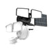 Halo SEC2HSSOL SEC Series Twin Head Motion & Security LED Floodlight, Solar-Powered, 5CCT & 4 Lumens Selectable