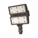 Lithonia HLF2 769W High Lumen LED Flood Light, 4000K, 100316 Lumens, 120-277V, Wide Flood Distribution, Integral Slipfitter, Dark Bronze