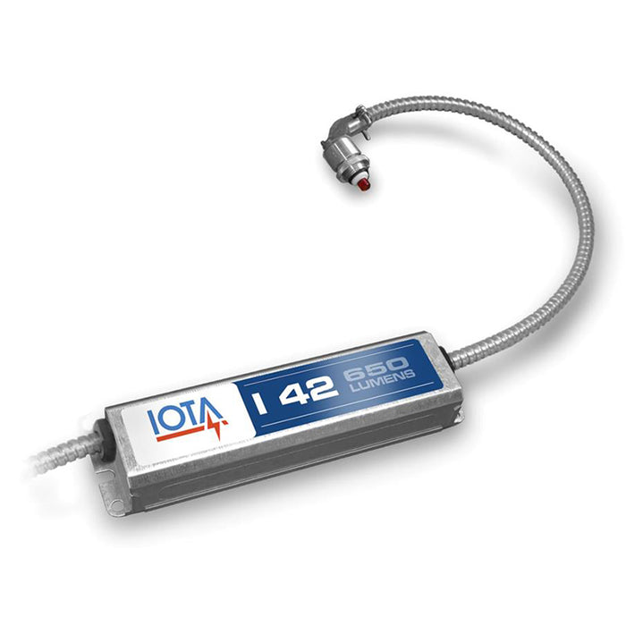 IOTA I42 3.5W Fluorescent Emergency Ballast for 4-Pin Lamps