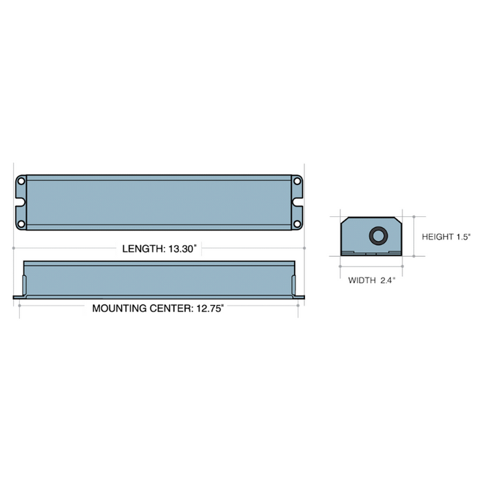 IOTA I420 Fluorescent Emergency Ballast for 4-Pin Lamps