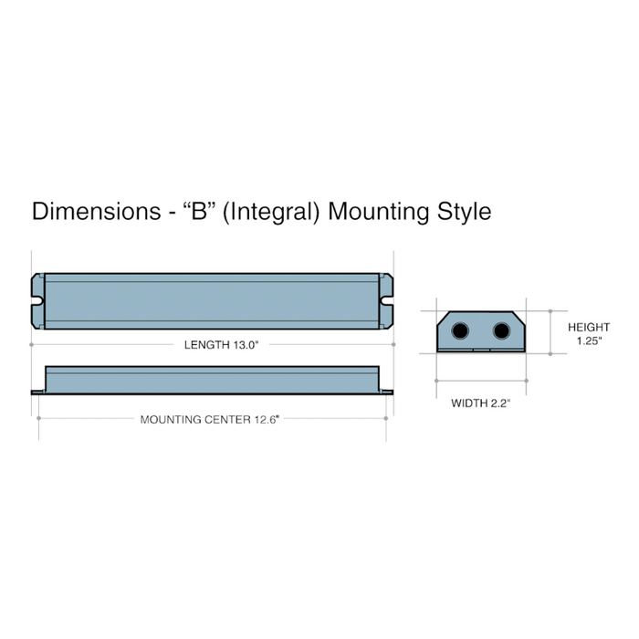 IOTA ILB CP12 12W Constant Power Emergency LED Driver