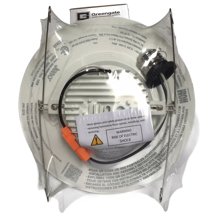 Juno Contractor Select RB56 SWW5 RetroBasics 5"/6" Switchable White LED Baffle Trim Kit, 5CCT Selectable, 860 Lumens, 120V,