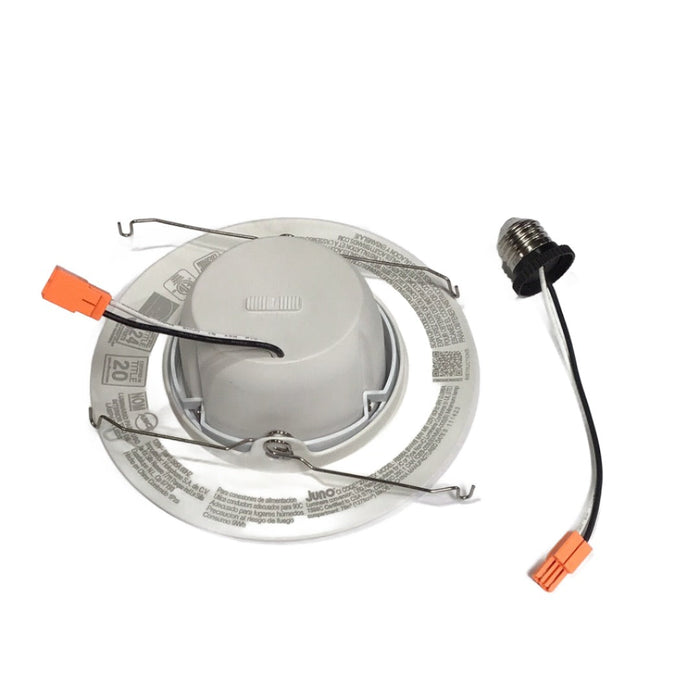 Juno RB56A SWW5 RetroBasics 5"/6" Switchable White LED Adjustable Gimbal Trim Kit