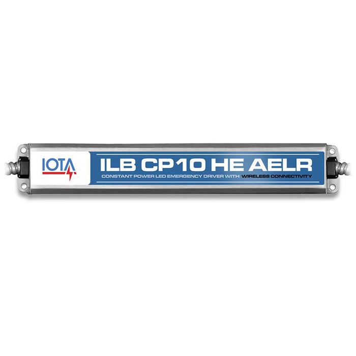 IOTA ILB CP10 HE AELR 10W Emergency LED Driver with Wireless Life Safety Reporting via Bluetooth