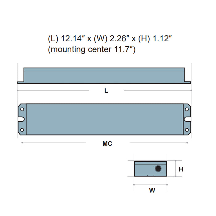 IOTA ILBHI CP10 HE SD 10W Constant Power High Voltage Emergency LED Driver