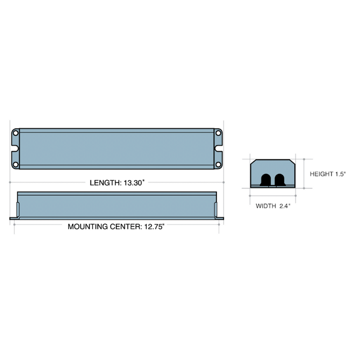 IOTA ISD80 Self Diagnostic Fluorescent Emergency Ballast
