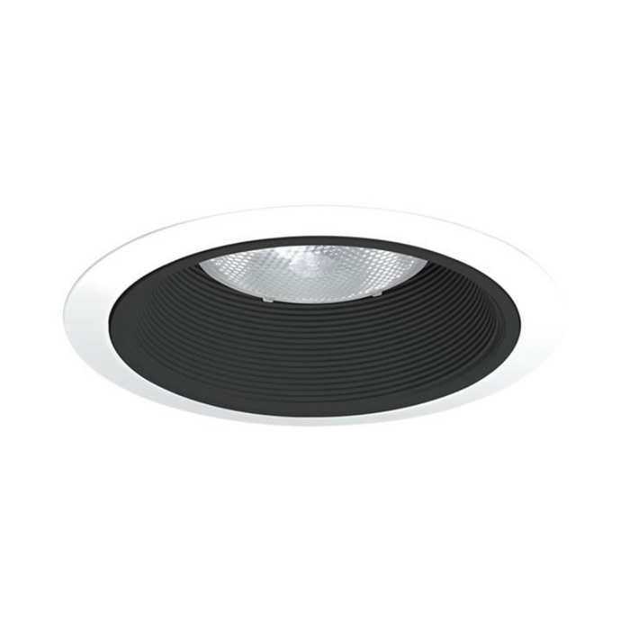 Juno Contractor Select 24 6" Round Trim Series Downlight Tapered Baffle Trim, White