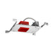 Juno IC1AJBPF 06LM RED Series 4" IC-Rated New Construction Adjustable Downlight Housing, Dedicated Driver 120V
