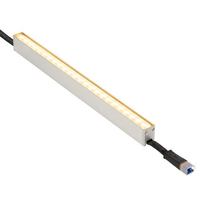 American Rein Low-Voltage LED Wall Washer Static White, 3000K, 24V, Aluminum - 1-ft