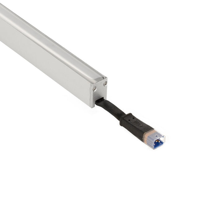 American Rein Low-Voltage LED Wall Washer, RGBW, 24V, Aluminum - 1-ft