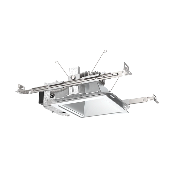 Lithonia LS6 6" Square Clear Wallwash Reflector Recessed Trim