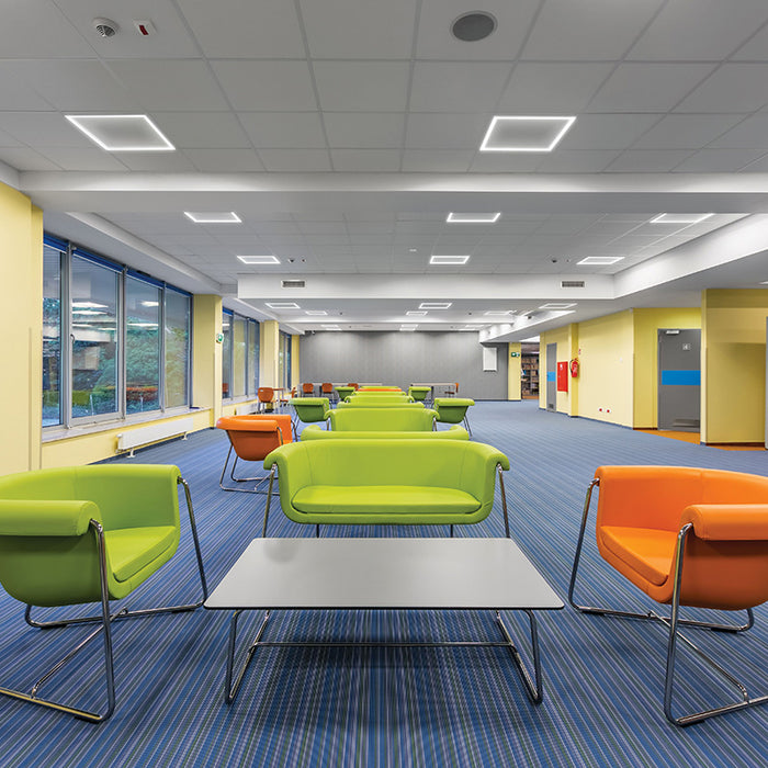 Lithonia Frame 2X2 LED Flat Panel, Switchable Lumen & CCT