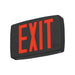 Lithonia LQM Quantum Thermoplastic LED Exit Sign with High-Output Battery, Single or Double Face, Red/Green Selectable, 120-277V