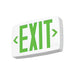 Lithonia LQM S W RG MVOLT EL SD M6 Quantum LED Exit Sign, Stencil Face, White Housing, Red/Green Switchable Letter, 120-277V, Nicked Cadmium Battery, Self Diagnostic