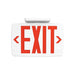 Lithonia LQM S W RG MVOLT EL SD M6 Quantum LED Exit Sign, Stencil Face, White Housing, Red/Green Switchable Letter, 120-277V, Nicked Cadmium Battery, Self Diagnostic