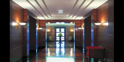 Lithonia LRP LED Edge-Lit Exits, Aluminum, Single face, Mirrored or Clear, Dual voltage, Panel assembly onlyPanel Assembly Only