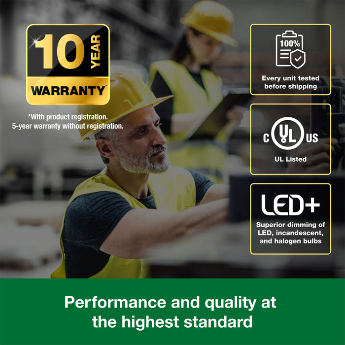 Lutron AYCL-153P Ariadni 150W Single-Pole / 3-Way , Incandascent/LED Dimmer