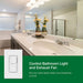 Lutron MACL-L3S25-WH Maestro LED+ 75W Dual Dimmer and Switch, Single Pole