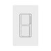 Lutron MACL-L3S25-WH Maestro LED+ 75W Dual Dimmer and Switch, Single Pole