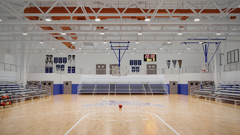 Metalux UHBS2-4860-MV-L8C5-U 320W/360W/390W LED Round High Bay, 5CCT & 3 Lumens Selected, 120-347V