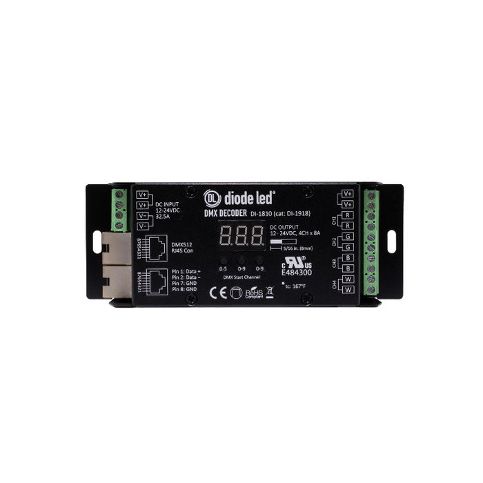 Diode LED DMX 4-Channel Decoder