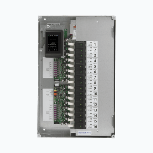 nLight ARP ARP INTENC16 NLT 16FCR MVOLT 1VB SC SM Acuity Relay Panel, Include INT and ENC, 16-Relay Enclosure, 16-Field Configurable Relays, 120-277V, 1 Voltage Barrier, Screw Cover, Surface Mount