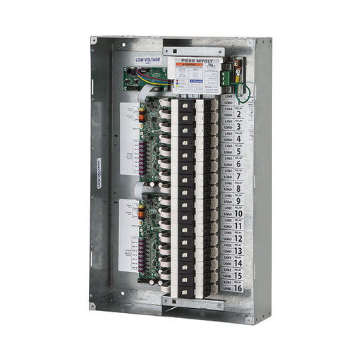 nLight ARP ARP INTENC16 NLT 16FCR MVOLT 1VB SC SM Acuity Relay Panel, Include INT and ENC, 16-Relay Enclosure, 16-Field Configurable Relays, 120-277V, 1 Voltage Barrier, Screw Cover, Surface Mount