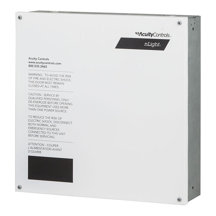 nLight ARP INTENC08 NLT 8FCR MVOLT 1VB SC SM Acuity Relay Panel, Include INT and ENC, 8-Relay Enclosure, 8-Field Configurable Relays, 120-277V, 1 Voltage Barrier, Screw Cover, Surface Mount