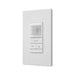 nLight NWSXA PDT LV DX Low Voltage Wall Switch Occupancy Sensor, Passive Dual Technology, Raise/Lower Dimming, White
