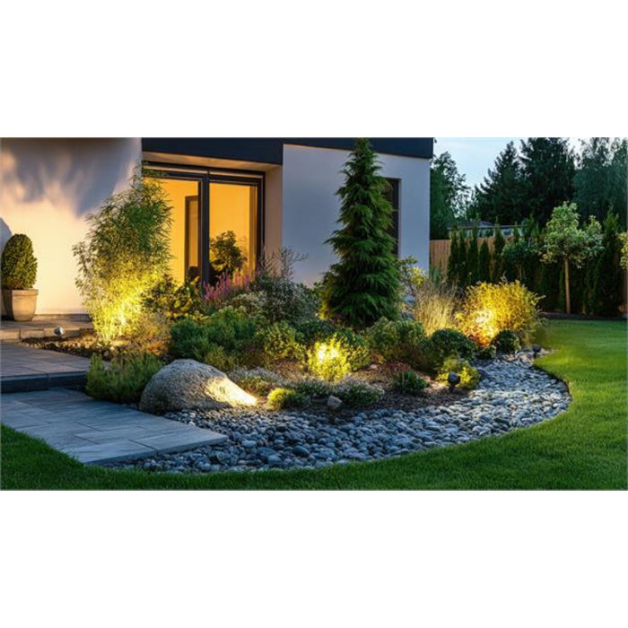 Lithonia Contractor Select OLB 8W LED Flood Light, 500/750/1000 Lumen, 3CCT Selectable, 120-347V