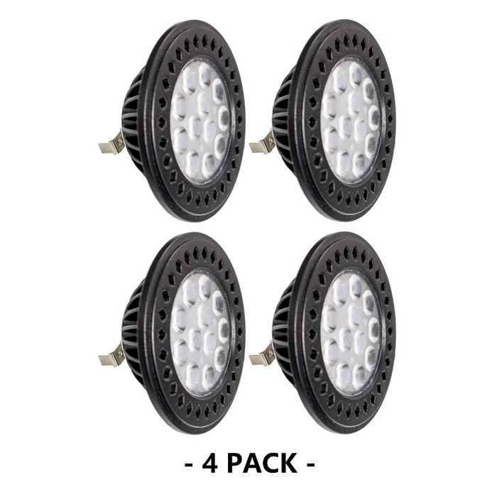 Westgate 12W PAR36 LED Bulb, 4000K, Pack of 4