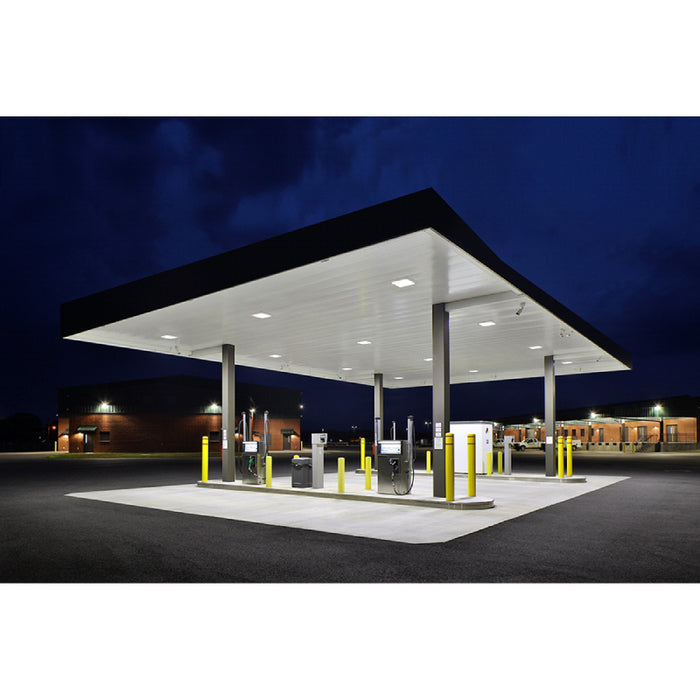 Lithonia PCNY LED 25W-131W Petroleum LED Canopy Light, Lumens Selectable, 5700K