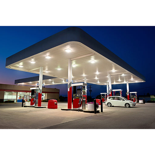 Lithonia PCNY LED 46W/62W/84W Petroleum LED Canopy Light, Lumens Selectable