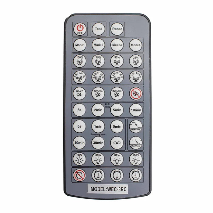 Westgate WEC-8RC Remote Control for WEC-3MR