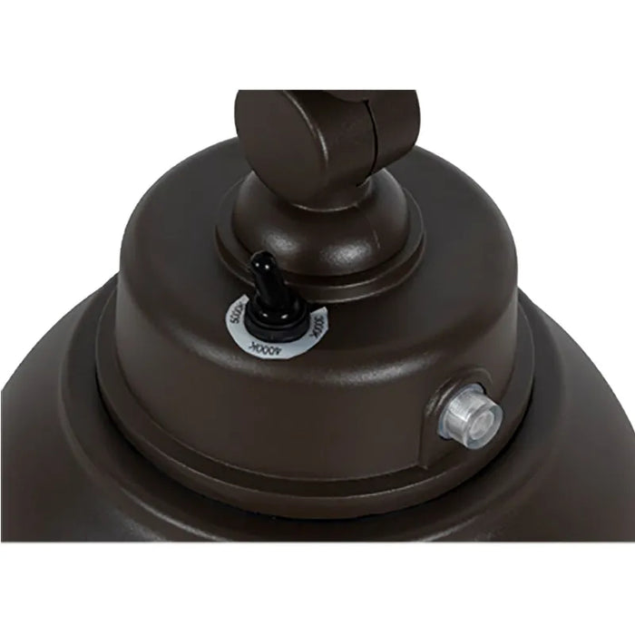 Westgate GNB 25W LED Gooseneck Barn Light, CCT Selectable, 3000lm, 120-277V