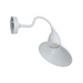 Westgate GNBA 18W/26W/35W LED Angled Gooseneck Barn Light with Photocell, 3CCT Selectable, 120-277V - White