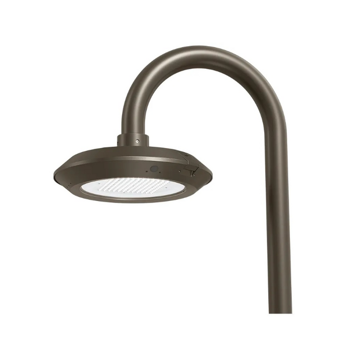 Westgate GPX 22W/37W/56W/75W LED Post Disk Light with Bell Mount Pole Adapter