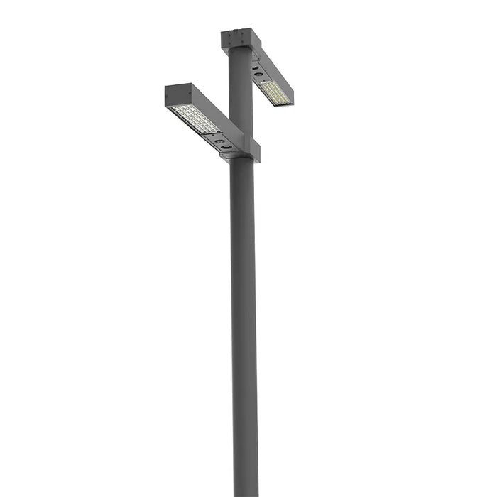 Westgate LFXU 25W/50W/75W LED Urban Area and Roadway Light for 4" Poles, 3CCT Selectable, 100-277V, Photocell Included - Black