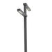 Westgate LFXU 25W/50W/75W LED Urban Area and Roadway Light for 4" Poles, 3CCT Selectable, 100-277V, Photocell Included - Black
