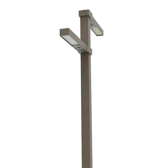Westgate LFXU 25W/50W/75W LED Urban Area and Roadway Light for 4" Poles, 3CCT Selectable, 100-277V, Photocell Included - Bronze