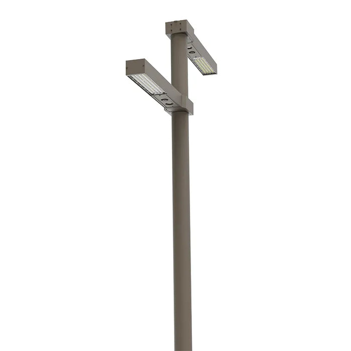 Westgate LFXU 25W/50W/75W LED Urban Area and Roadway Light for 4" Poles, 3CCT Selectable, 100-277V, Photocell Included - Bronze