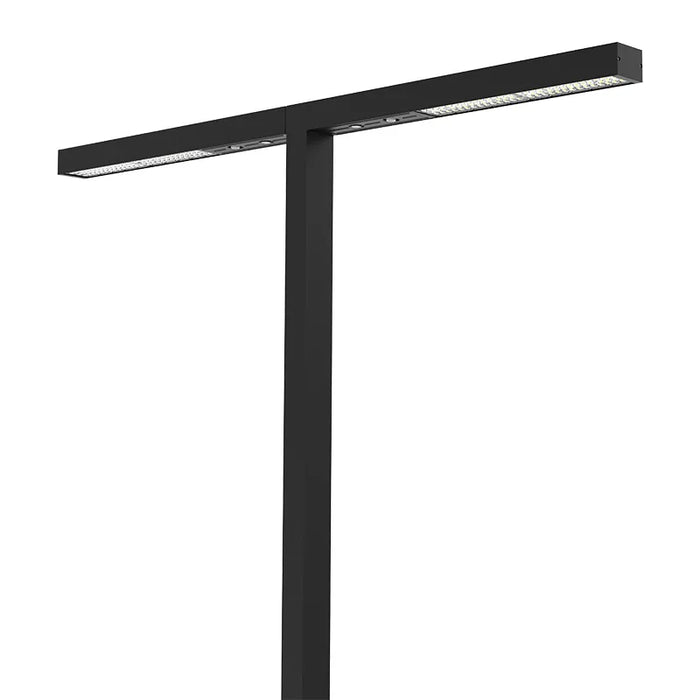 Westgate LFXU 90W/100W/150W LED Urban Area and Roadway Light for 4" Poles, 3CCT Selectable, 100-277V, Photocell Included - Black