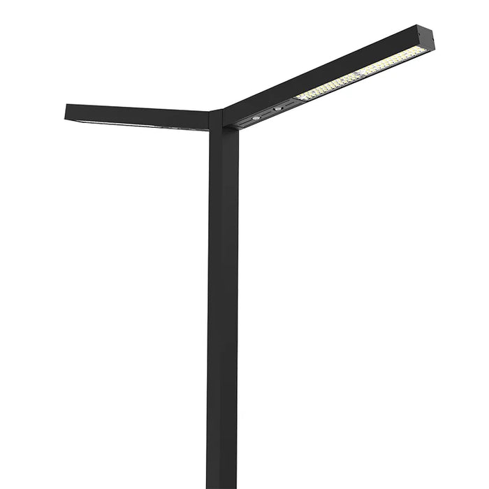 Westgate LFXU 90W/100W/150W LED Urban Area and Roadway Light for 4" Poles, 3CCT Selectable, 100-277V, Photocell Included - Black