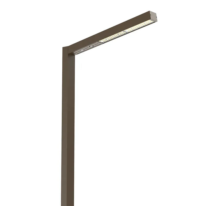 Westgate LFXU 90W/100W/150W LED Urban Area and Roadway Light for 4" Poles, 3CCT Selectable, 100-277V, Photocell Included - Bronze