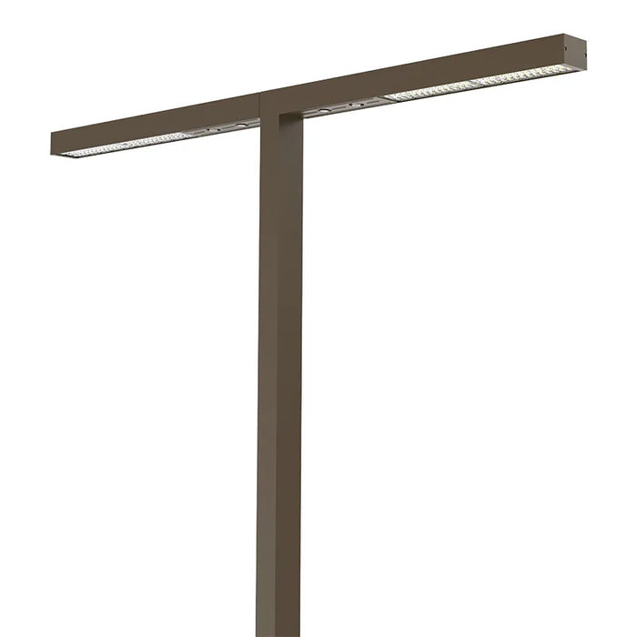 Westgate LFXU 90W/100W/150W LED Urban Area and Roadway Light for 4" Poles, 3CCT Selectable, 100-277V, Photocell Included - Bronze